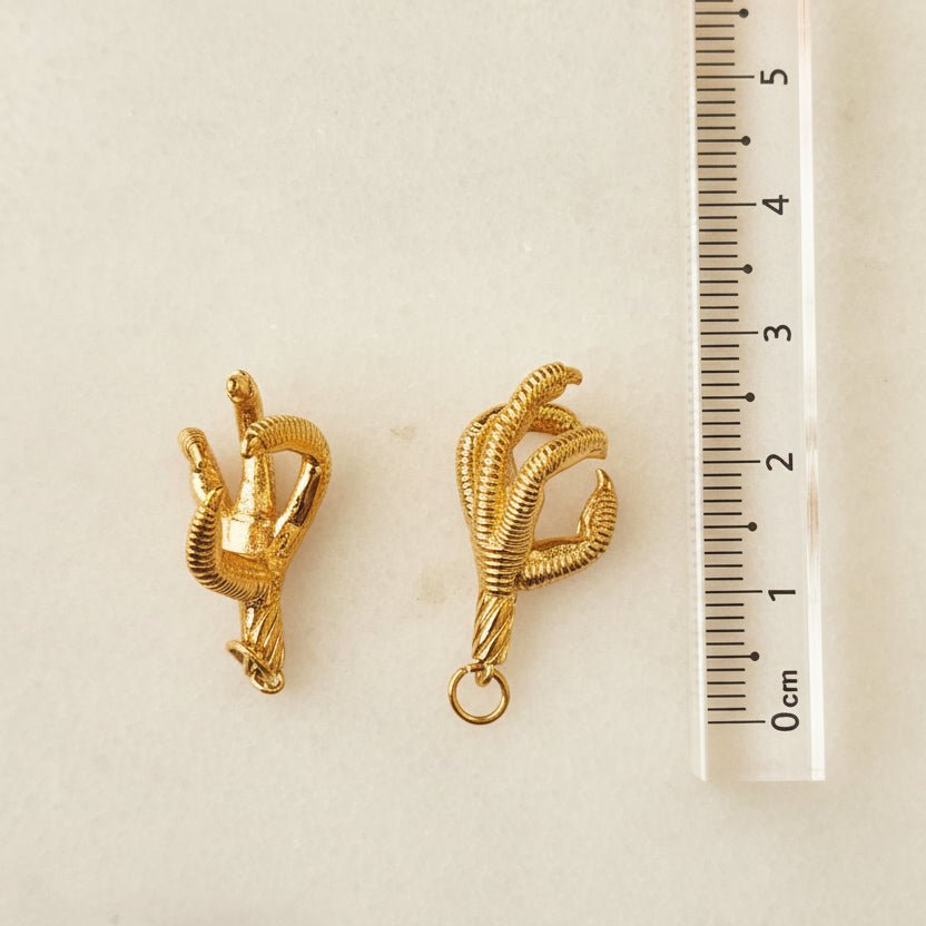 Claw - Charm - Foramour Jewels - 18K Gold Plated - Sweat, water proof