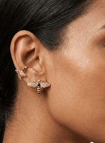 Colored Bee - Earrings - Foramour Jewels - 18K Gold Plated - Sweat, water proof