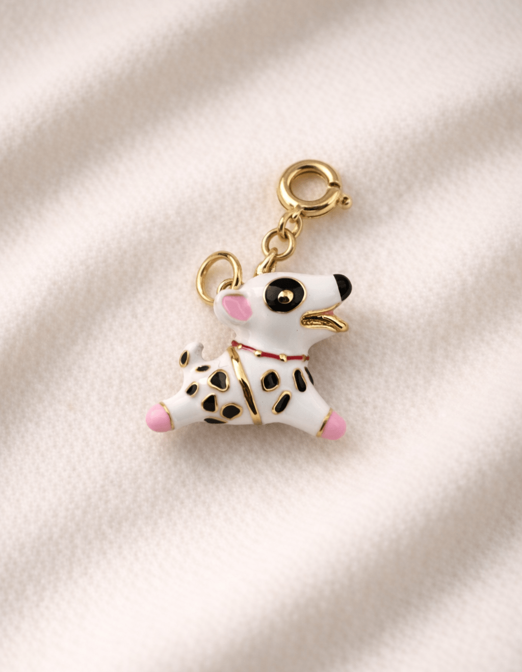 Colorful Dog - Charm - Foramour Jewels - 18K Gold Plated - Sweat, water proof