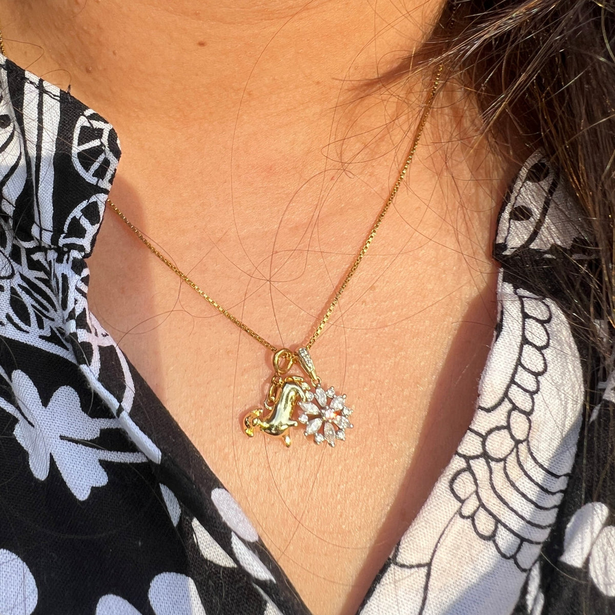 Dachshund Dog - Charm - Foramour Jewels - 18K Gold Plated - Sweat, water proof