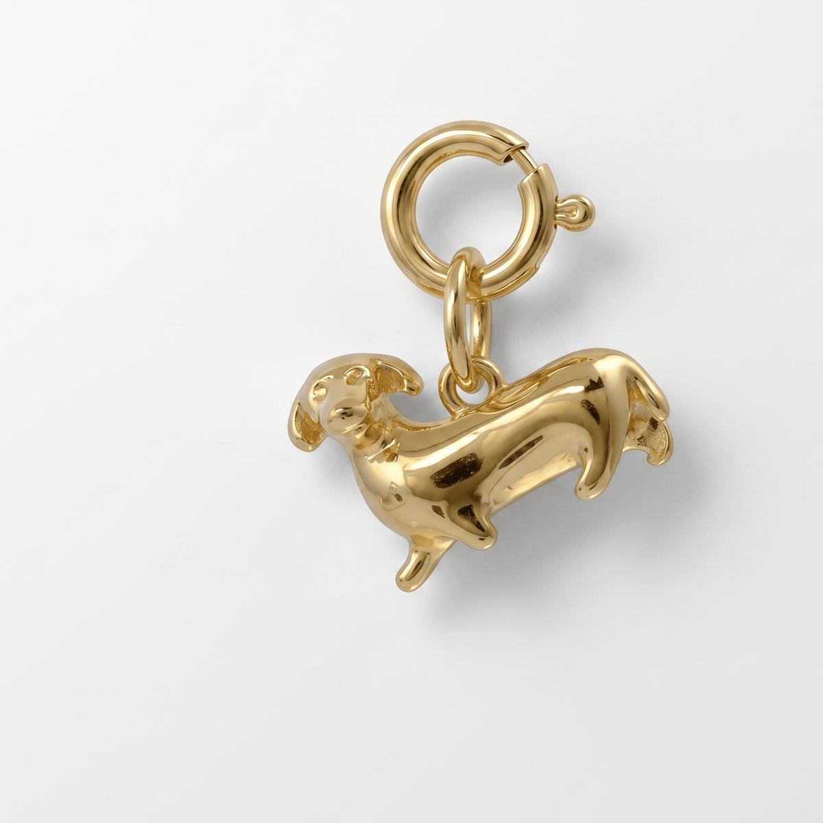 Dachshund Dog - Charm - Foramour Jewels - 18K Gold Plated - Sweat, water proof