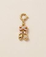 Dancing En Pointe | Ballerina shoes - Charm - Foramour Jewels - 18K Gold Plated - Sweat, water proof