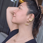 Dragonfly - Earrings - Foramour Jewels - 18K Gold Plated - Sweat, water proof