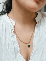 Emerald Zircon Pendant Necklace - Foramour Jewels - 18K Gold Plated - Sweat, water proof