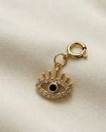 Evil Eye - Charm - Foramour Jewels - 18K Gold Plated - Sweat, water proof