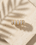 Fivefold - Ring - Foramour Jewels - 18K Gold Plated - Sweat, water proof