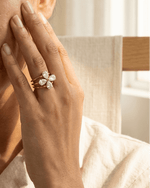 Four points - Ring - Foramour Jewels - 18K Gold Plated - Sweat, water proof