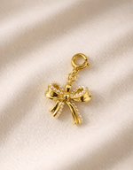 Gift Bow - Charm - Foramour Jewels - 18K Gold Plated - Sweat, water proof