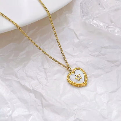Silver heart - Necklace