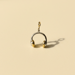 Headphone - Charm - Foramour Jewels - 18K Gold Plated - Sweat, water proof