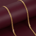 Herringbone Chain - Foramour Jewels - 18K Gold Plated - Sweat, water proof