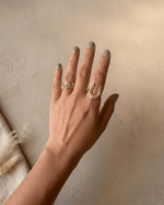 Horseshoe Zircon - Ring - Foramour Jewels - 18K Gold Plated - Sweat, water proof