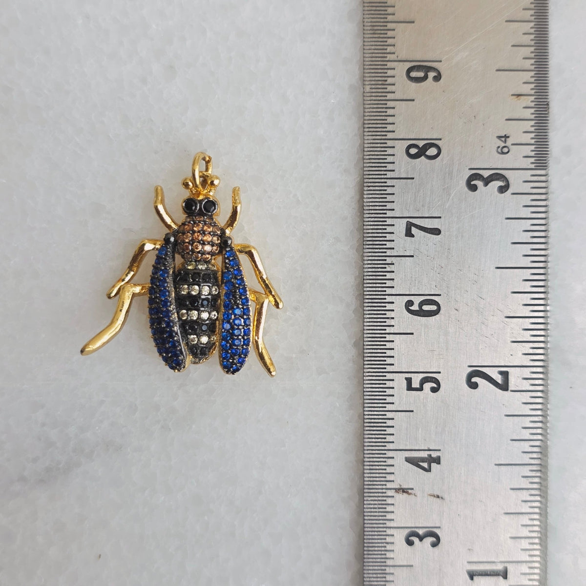 Insect | Beetle - Charm - Foramour Jewels - 18K Gold Plated - Sweat, water proof