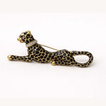 Leopard - Brooch | Lapel Pin - Foramour Jewels - 18K Gold Plated - Sweat, water proof