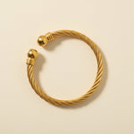 Like a rope - Bracelet - Foramour Jewels - 18K Gold Plated - Sweat, water proof