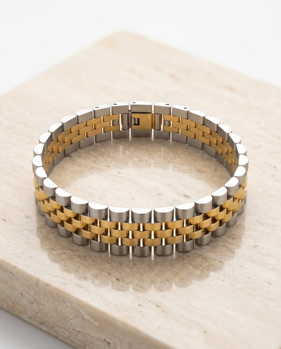 Like a watch - Bracelet - Foramour Jewels - 18K Gold Plated - Sweat, water proof