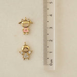 Little girl - Charm - Foramour Jewels - 18K Gold Plated - Sweat, water proof