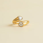 Love story - Ring - Foramour Jewels - 18K Gold Plated - Sweat, water proof