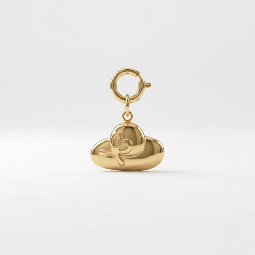 Main Character Cowboy Hat — Charm - Foramour Jewels - 18K Gold Plated - Sweat, water proof
