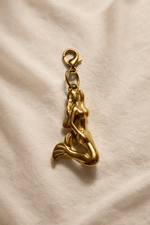Mermaid - Charm - Foramour Jewels - 18K Gold Plated - Sweat, water proof