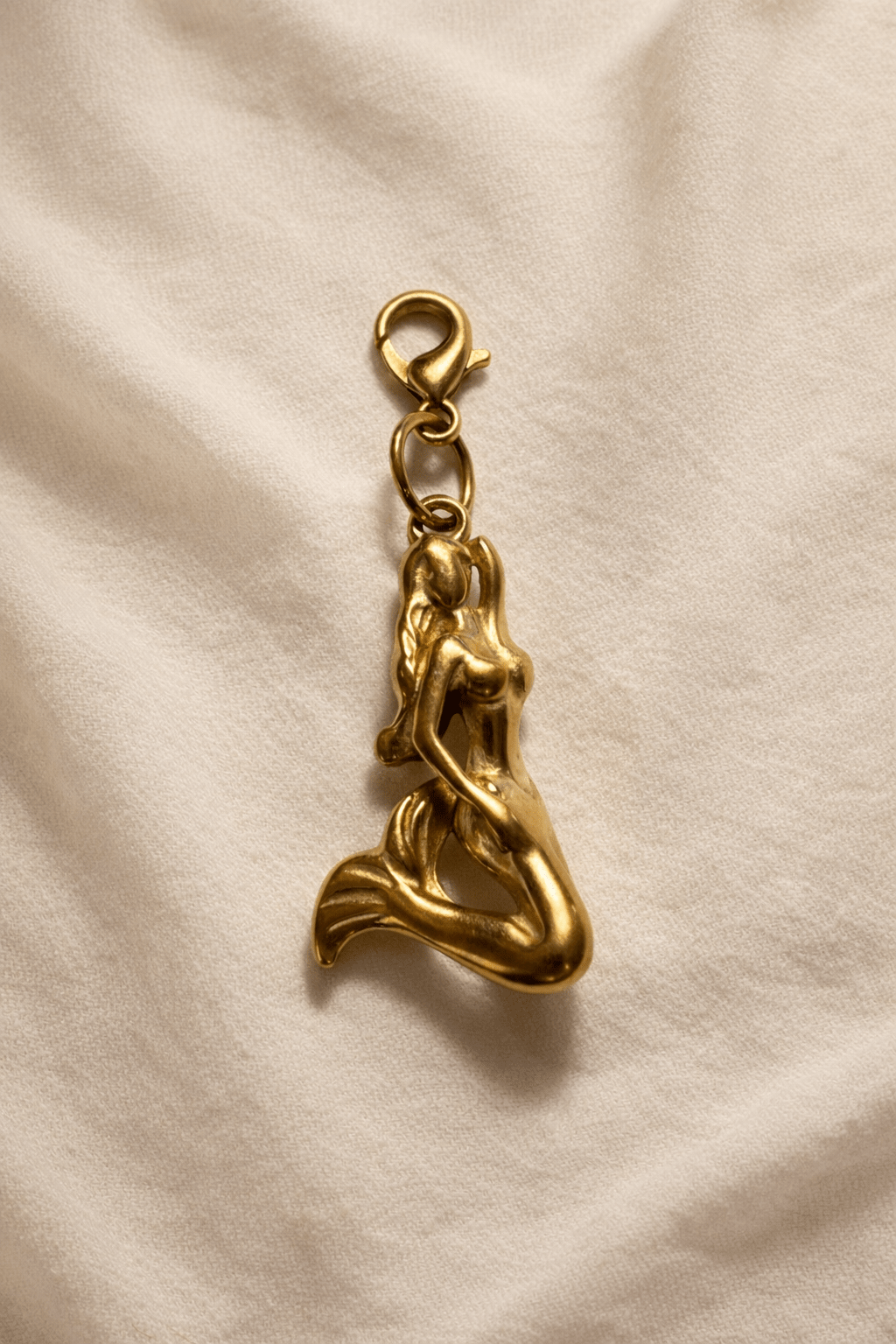 Mermaid - Charm - Foramour Jewels - 18K Gold Plated - Sweat, water proof