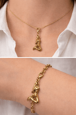 Mermaid - Charm - Foramour Jewels - 18K Gold Plated - Sweat, water proof