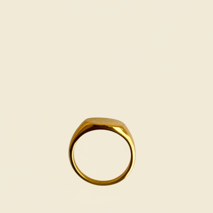 Minimal Ring - Foramour Jewels - 18K Gold Plated - Sweat, water proof