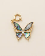 Multicolored Butterfly - Charm - Foramour Jewels - 18K Gold Plated - Sweat, water proof
