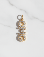 OMG - Charm - Foramour Jewels - 18K Gold Plated - Sweat, water proof
