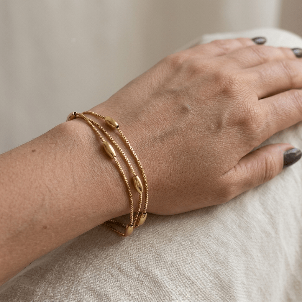 Orbit - Bracelet - Foramour Jewels - 18K Gold Plated - Sweat, water proof