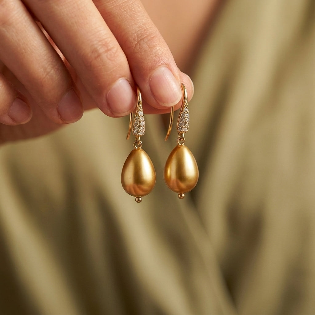 Seed Pearl - Earrings