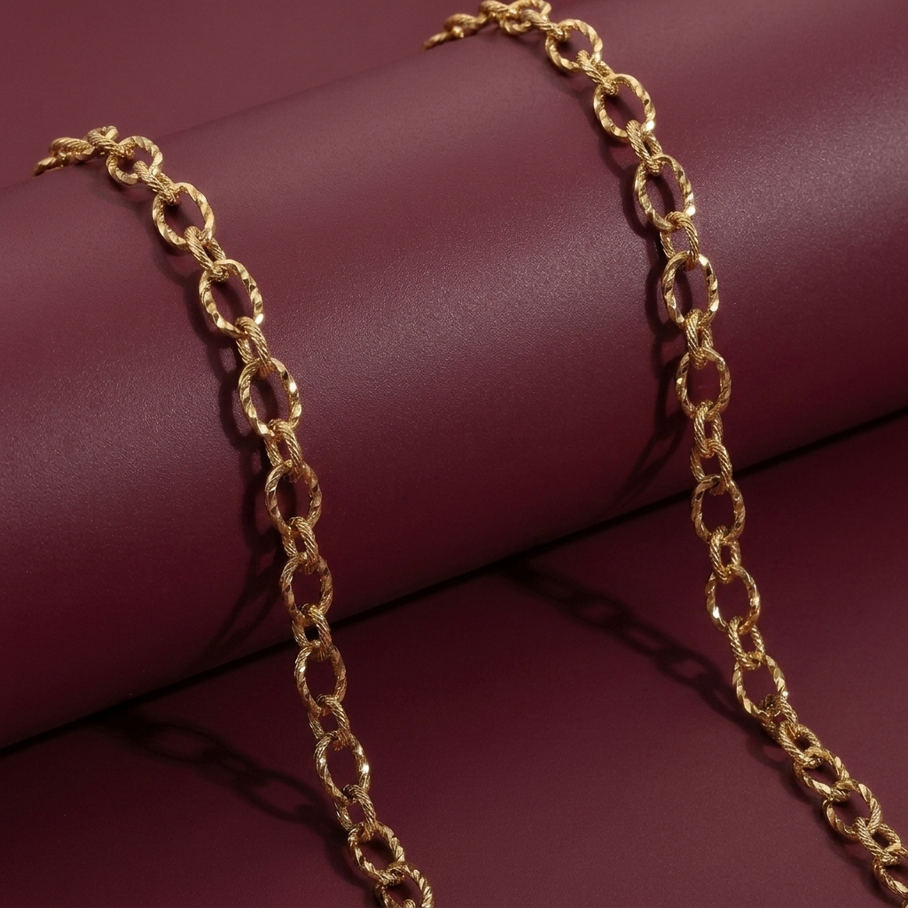 Mixed Link Rope & Twist Chain
