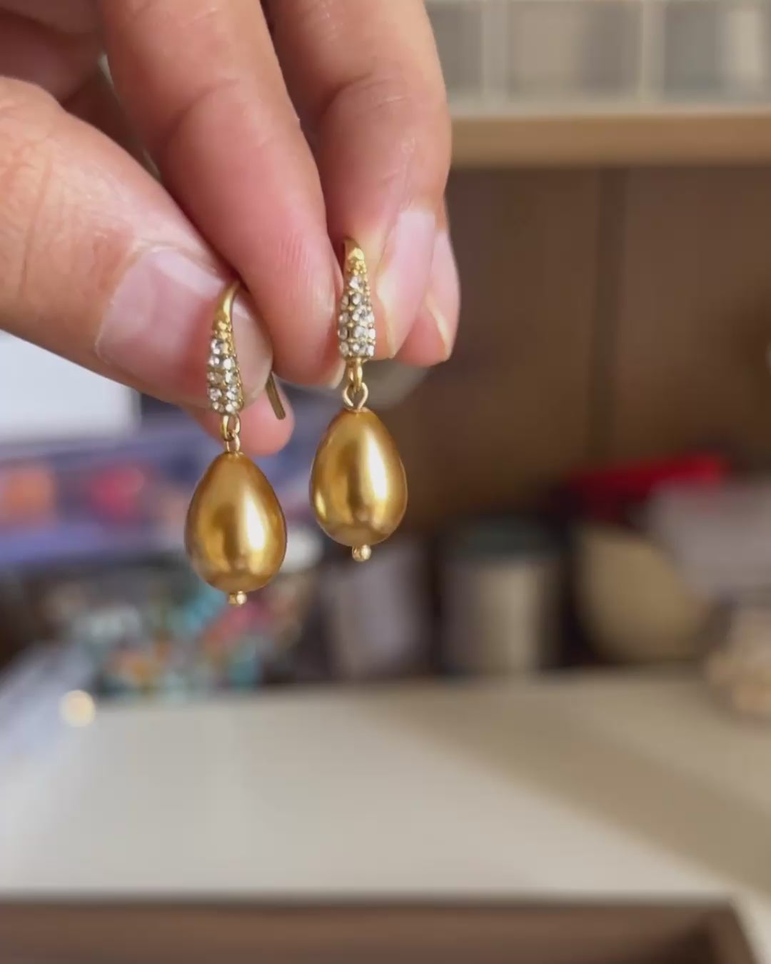Seed Pearl - Earrings