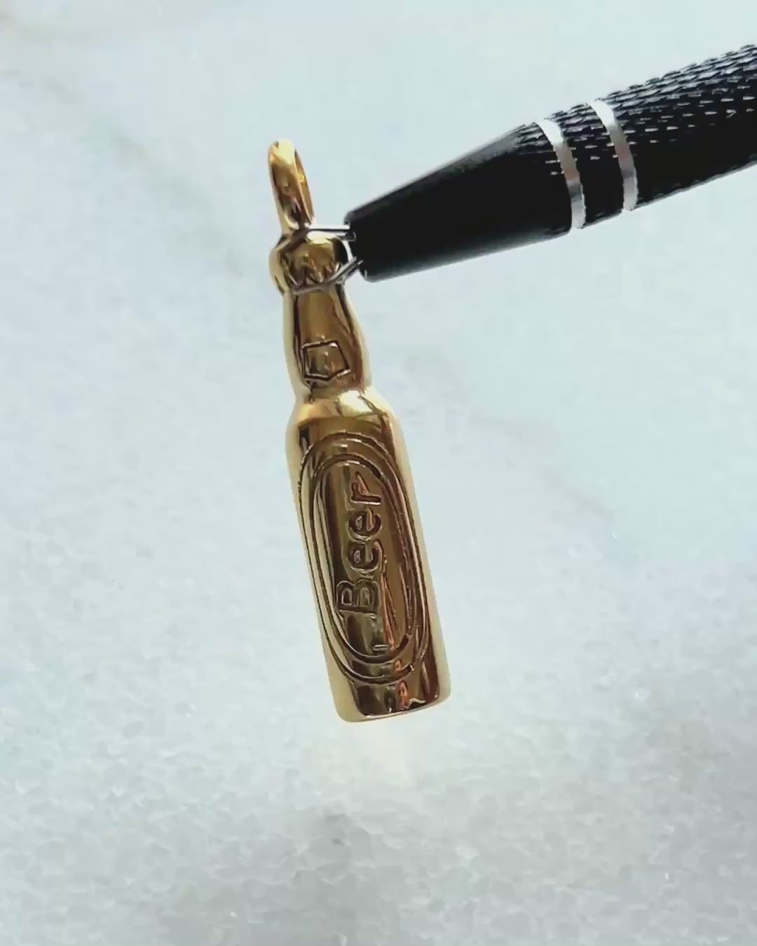 Happy Hour Beer Bottle - Charm