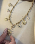 Charm necklace indradhanush