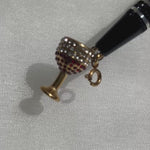 wine glass charm - foramour