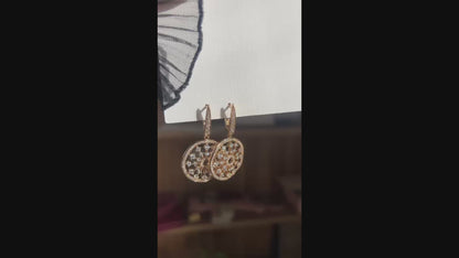 Wheels of light - Earrings