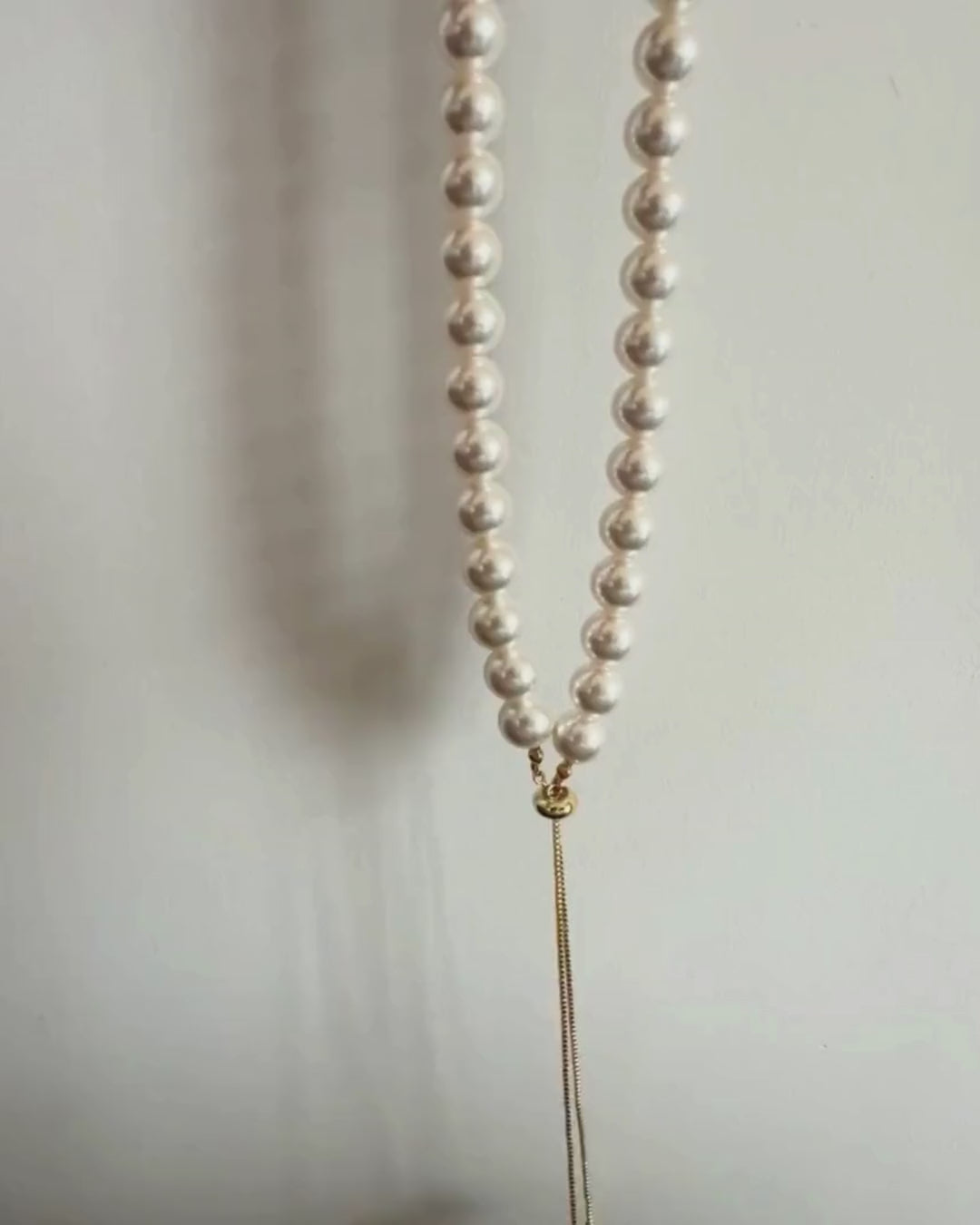 2 in 1 necklace, slider closure