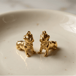 Pugg Dog- Charm - Foramour Jewels - 18K Gold Plated - Sweat, water proof