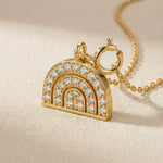 Rainbow - Charm - Foramour Jewels - 18K Gold Plated - Sweat, water proof