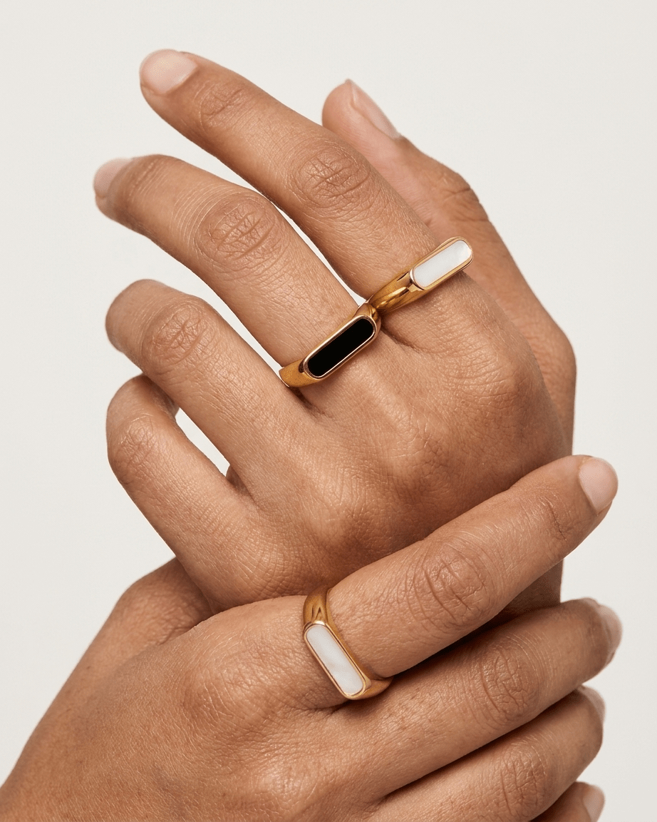 Runway - Ring - Foramour Jewels - 18K Gold Plated - Sweat, water proof