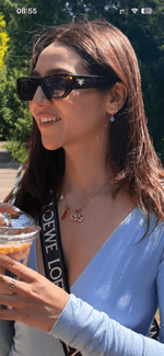 Sahiba Sunshine Charm Necklace - Foramour Jewels - 18K Gold Plated - Sweat, water proof