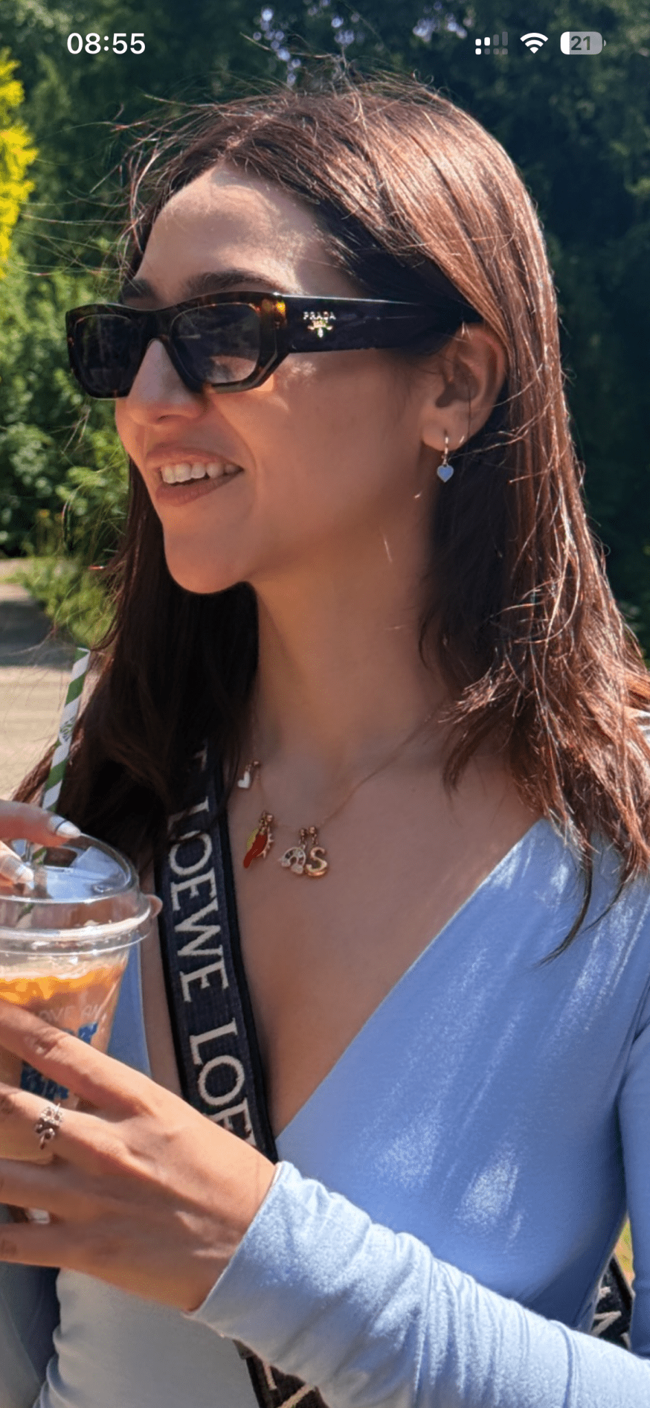 Sahiba Sunshine Charm Necklace - Foramour Jewels - 18K Gold Plated - Sweat, water proof