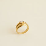 Siblings - Ring - Foramour Jewels - 18K Gold Plated - Sweat, water proof