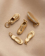 Slippers | Sneakers | Shoes - Charm - Foramour Jewels - 18K Gold Plated - Sweat, water proof