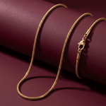 Snake Chain - Foramour Jewels - 18K Gold Plated - Sweat, water proof
