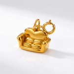 Sofa / Couch Charm - Foramour Jewels - 18K Gold Plated - Sweat, water proof