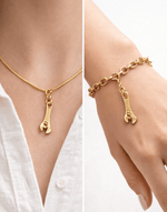 Spanner | Wrench - Charm - Foramour Jewels - 18K Gold Plated - Sweat, water proof