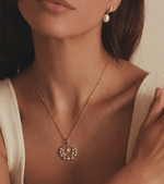 Star in circle - Charm - Foramour Jewels - 18K Gold Plated - Sweat, water proof