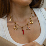 Sunshine Charm Necklace - Foramour Jewels - Gold PVD designer jewellery & charms